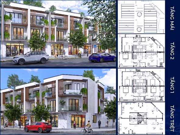 MẪu NhÀ GiỮa Ở Golden Iii City 5x13,9