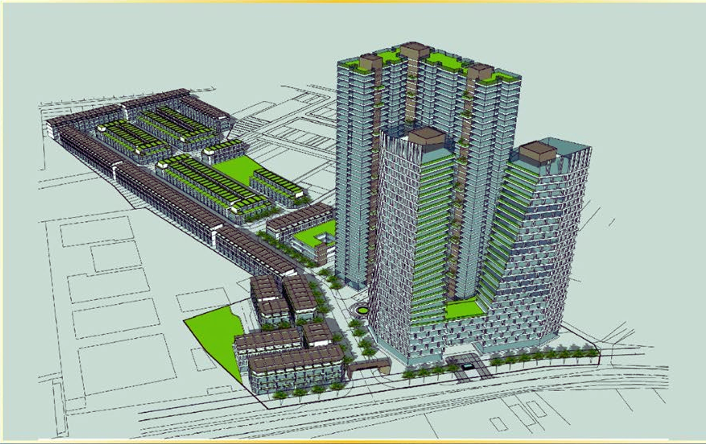 Phối Cảnh Mẫu Dự án Golden Iii City